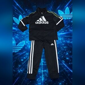 Adidas Black and White Athletic Set